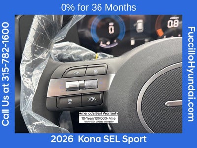 2026 Hyundai KONA SEL Sport AWD