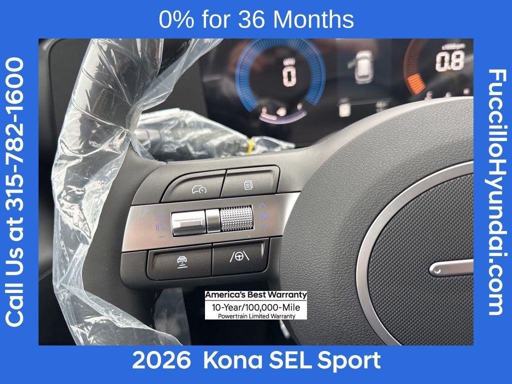 2026 Hyundai KONA SEL Sport AWD