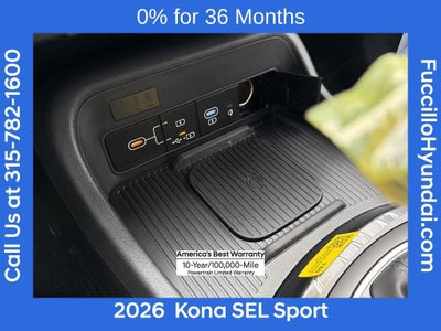 2026 Hyundai KONA SEL Sport AWD