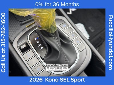 2026 Hyundai KONA SEL Sport AWD