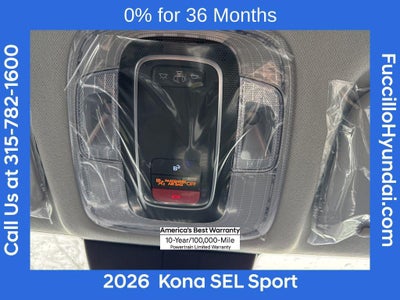 2026 Hyundai KONA SEL Sport AWD
