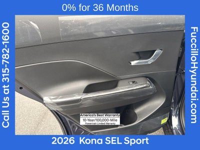 2026 Hyundai KONA SEL Sport AWD