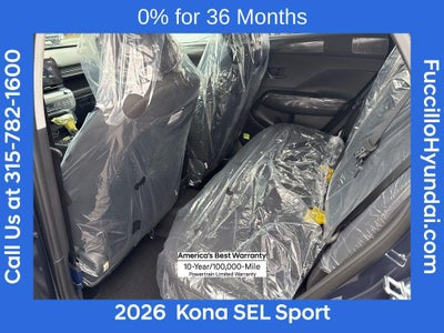 2026 Hyundai KONA SEL Sport AWD