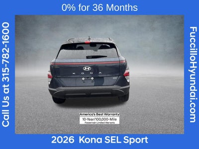 2026 Hyundai KONA SEL Sport AWD