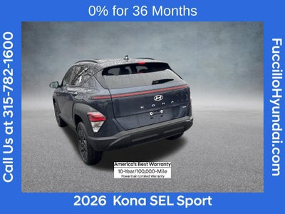 2026 Hyundai KONA SEL Sport AWD