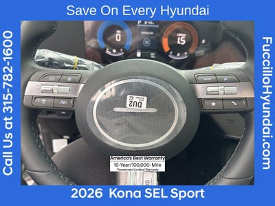 2026 Hyundai KONA SEL Sport AWD
