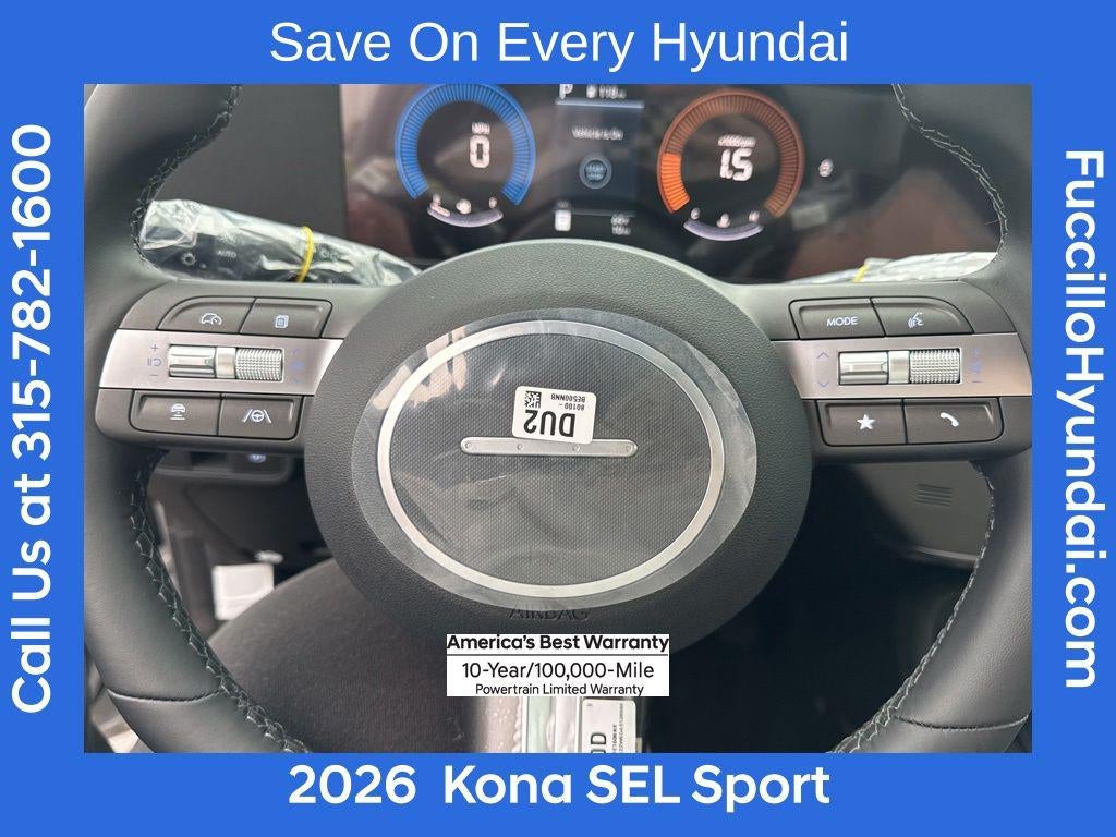 2026 Hyundai KONA SEL Sport AWD
