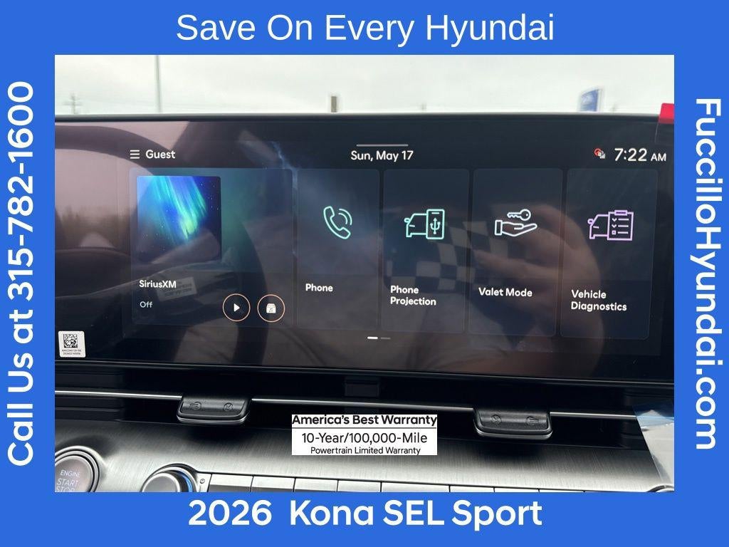 2026 Hyundai KONA SEL Sport AWD