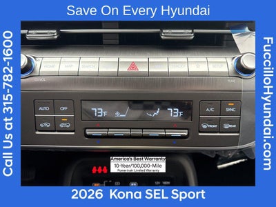 2026 Hyundai KONA SEL Sport AWD