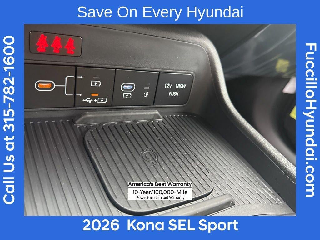 2026 Hyundai KONA SEL Sport AWD