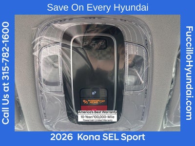 2026 Hyundai KONA SEL Sport AWD