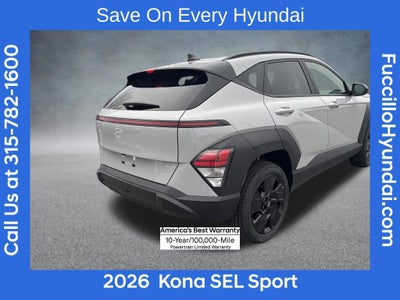 2026 Hyundai KONA SEL Sport AWD