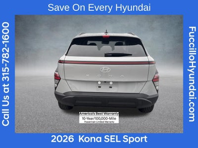 2026 Hyundai KONA SEL Sport AWD