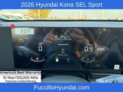 2026 Hyundai KONA SEL Sport AWD