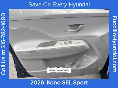 2026 Hyundai KONA SEL Sport AWD