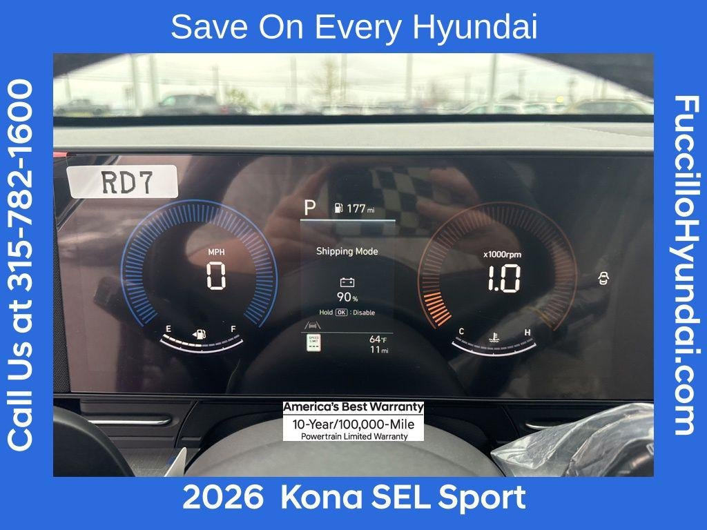 2026 Hyundai KONA SEL Sport AWD