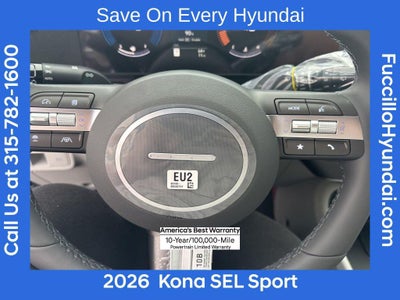 2026 Hyundai KONA SEL Sport AWD