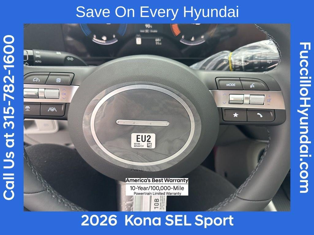 2026 Hyundai KONA SEL Sport AWD