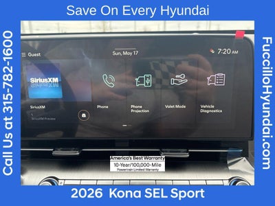 2026 Hyundai KONA SEL Sport AWD