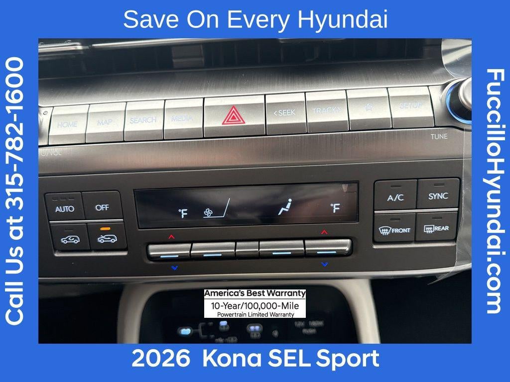 2026 Hyundai KONA SEL Sport AWD