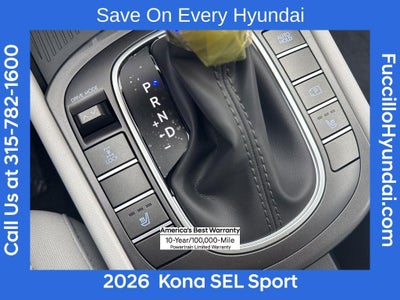 2026 Hyundai KONA SEL Sport AWD