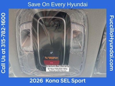 2026 Hyundai KONA SEL Sport AWD