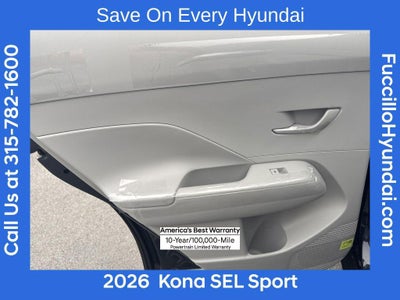 2026 Hyundai KONA SEL Sport AWD