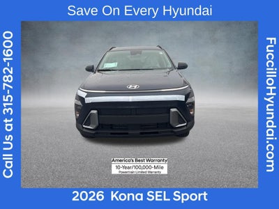 2026 Hyundai KONA SEL Sport AWD