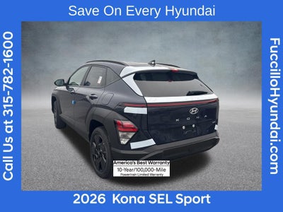 2026 Hyundai KONA SEL Sport AWD