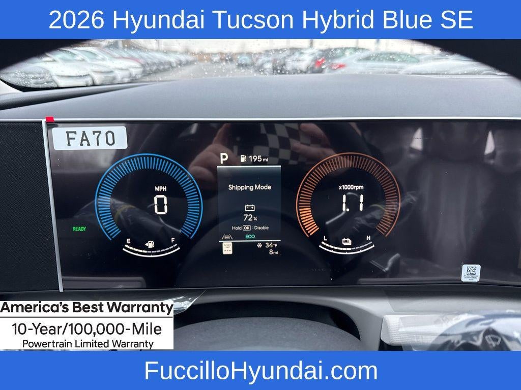 2026 Hyundai TUCSON HYBRID Blue