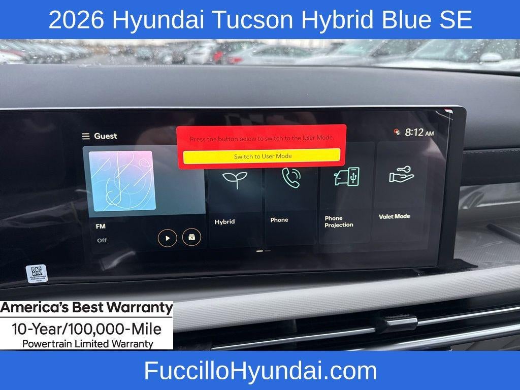 2026 Hyundai TUCSON HYBRID Blue