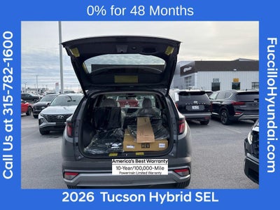 2026 Hyundai TUCSON HYBRID SEL AWD