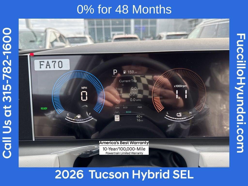 2026 Hyundai TUCSON HYBRID SEL AWD