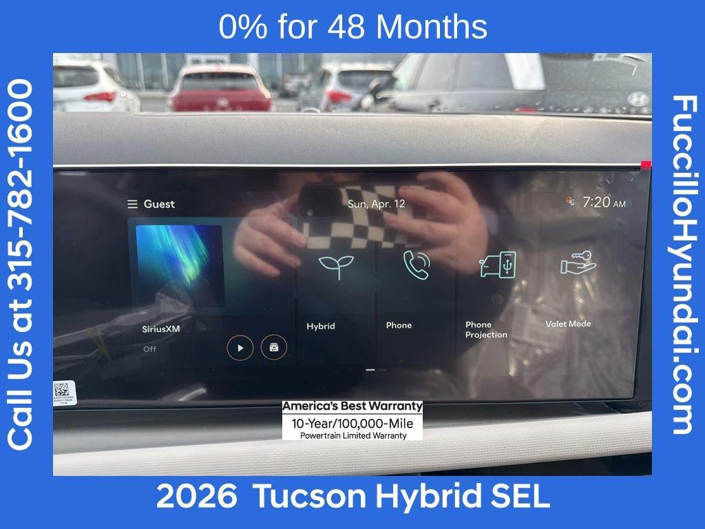 2026 Hyundai TUCSON HYBRID SEL AWD