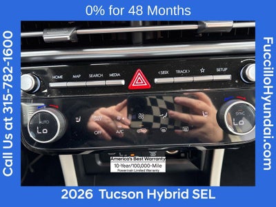 2026 Hyundai TUCSON HYBRID SEL AWD