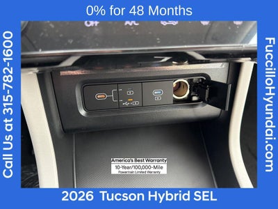 2026 Hyundai TUCSON HYBRID SEL AWD
