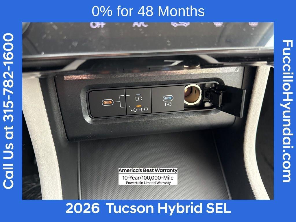 2026 Hyundai TUCSON HYBRID SEL AWD