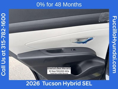 2026 Hyundai TUCSON HYBRID SEL AWD