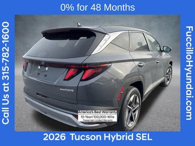2026 Hyundai TUCSON HYBRID SEL AWD