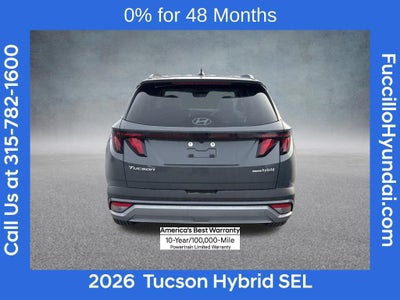 2026 Hyundai TUCSON HYBRID SEL AWD