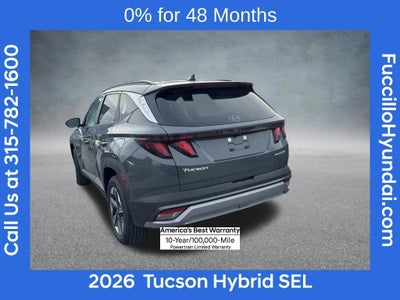 2026 Hyundai TUCSON HYBRID SEL AWD