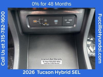 2026 Hyundai TUCSON HYBRID SEL AWD