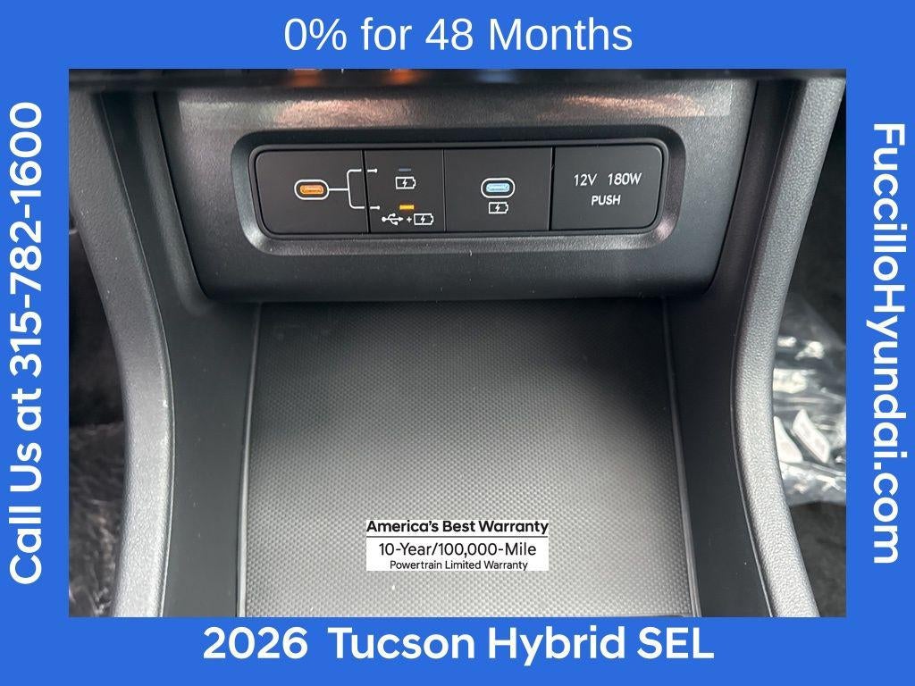 2026 Hyundai TUCSON HYBRID SEL AWD