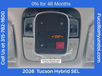 2026 Hyundai TUCSON HYBRID SEL AWD