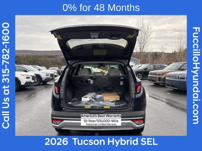 2026 Hyundai TUCSON HYBRID SEL AWD