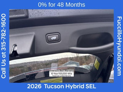 2026 Hyundai TUCSON HYBRID SEL AWD
