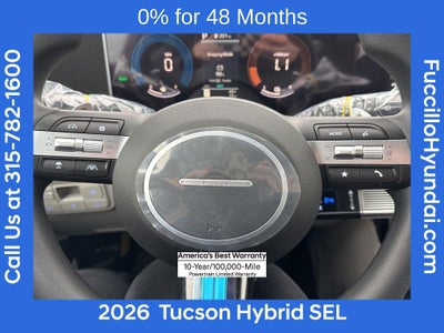 2026 Hyundai TUCSON HYBRID SEL AWD