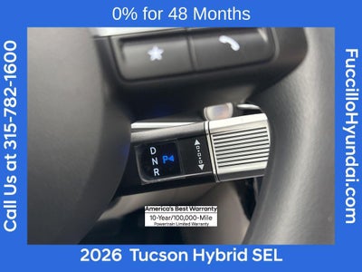2026 Hyundai TUCSON HYBRID SEL AWD