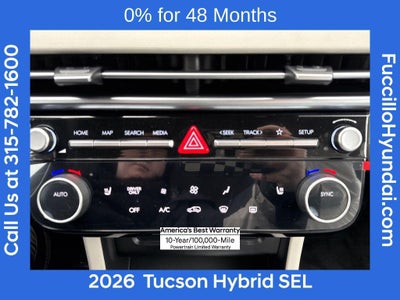 2026 Hyundai TUCSON HYBRID SEL AWD