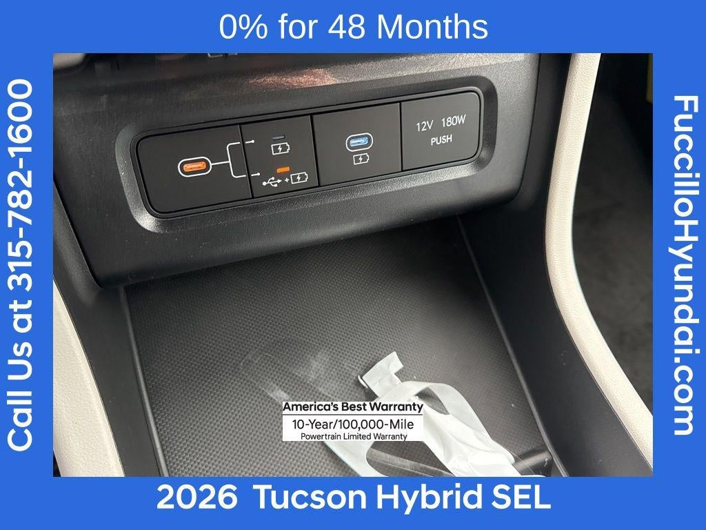 2026 Hyundai TUCSON HYBRID SEL AWD